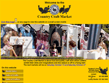 Tablet Screenshot of countrycraftmarket.org